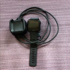 Black Fitbit Versa